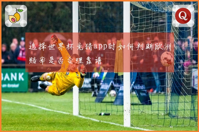 选择世界杯竞猜app时如何判断欧洲赔率是否合理靠谱